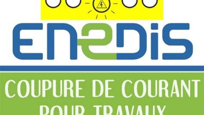 Information coupure d'électricité